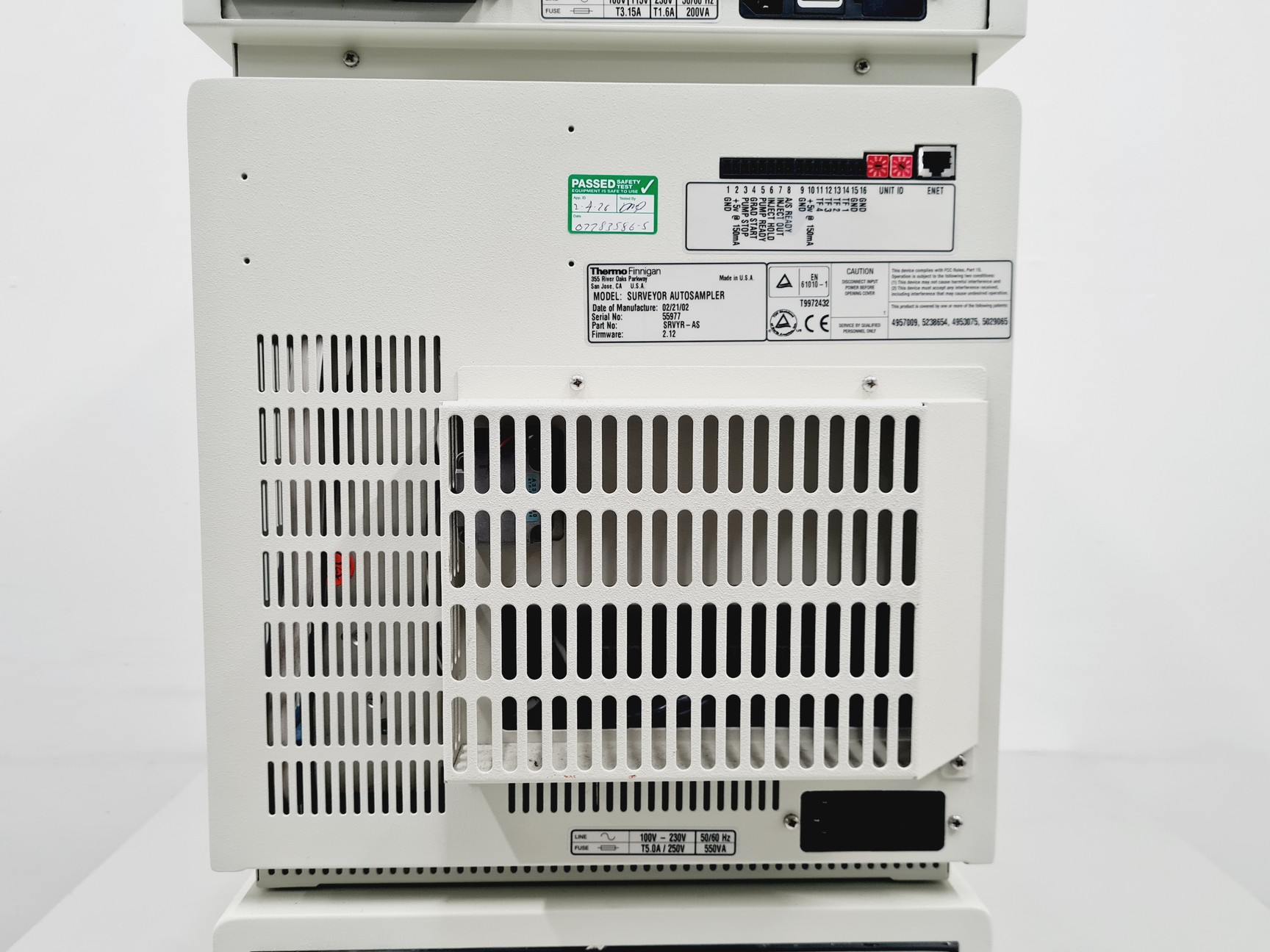 Image of Thermo Finnigan Surveyor PDA Detector, Autosampler, LC Pump