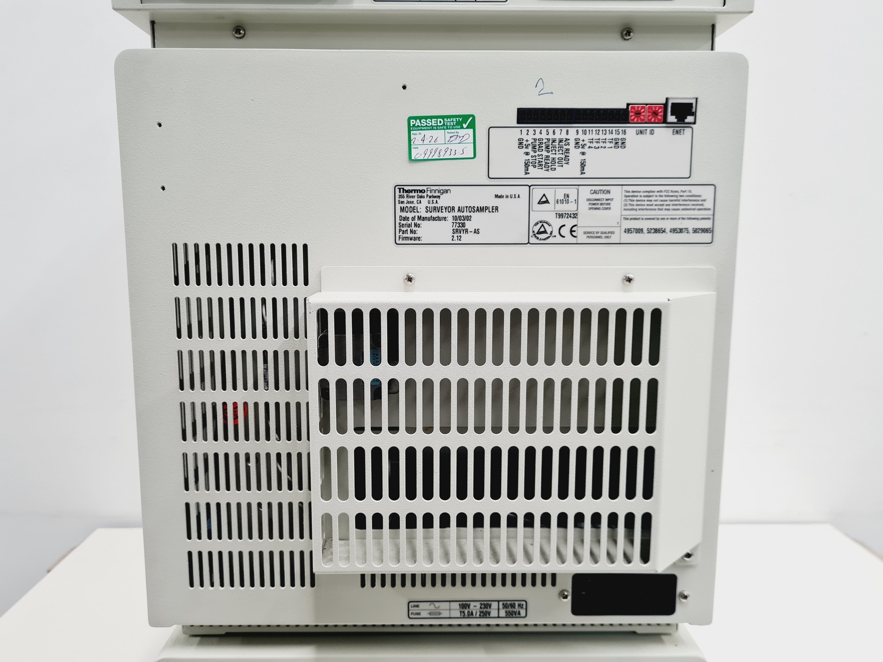 Image of Thermo Finnigan Surveyor PDA Detector, Autosampler, LC Pump