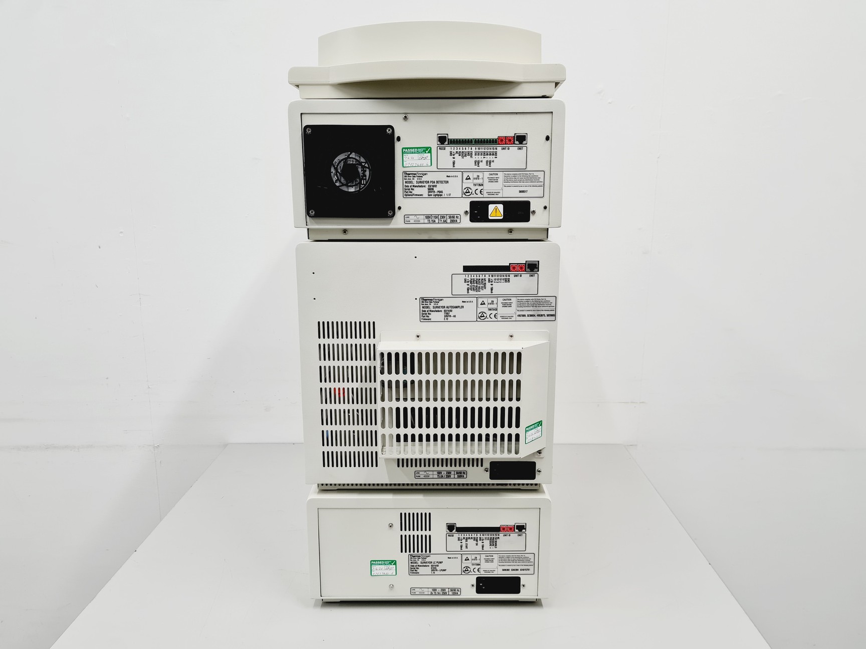 Image of Thermo Finnigan Surveyor PDA Detector, Autosampler, LC Pump HPLC System