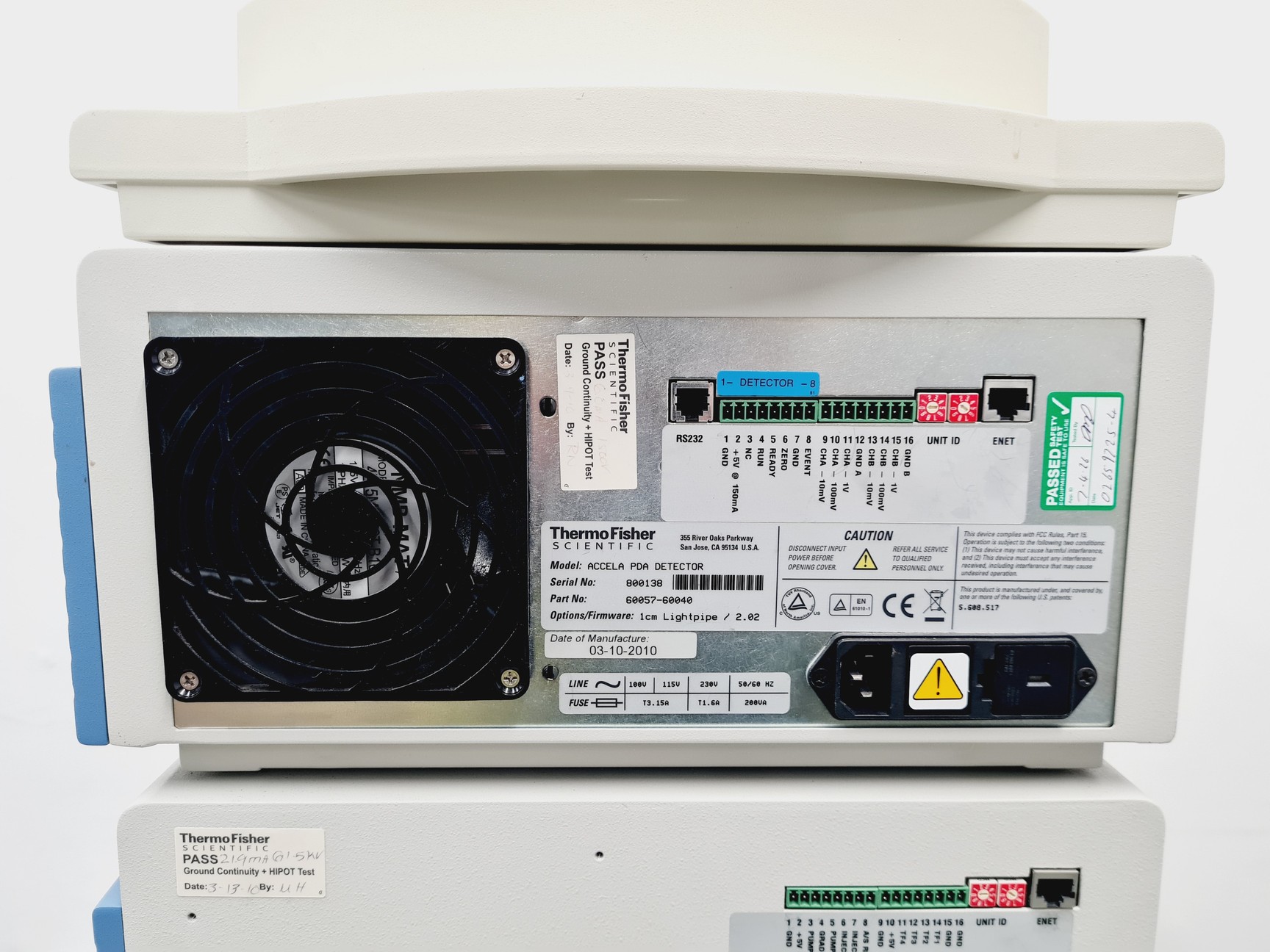 Image of Thermo Scientific Accela PDA Detector, Autosampler, Pump HPLC System