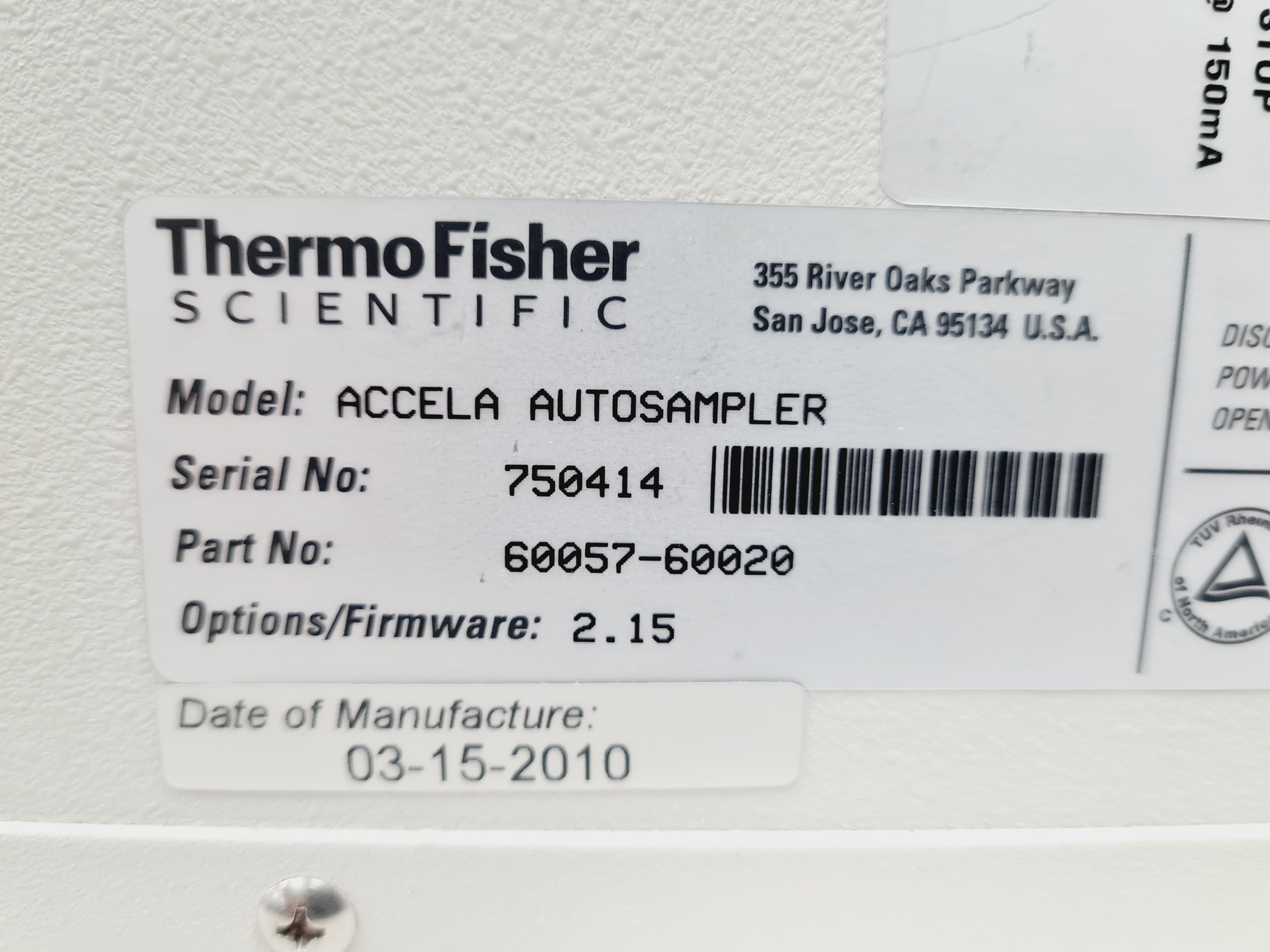 Image of Thermo Scientific Accela PDA Detector, Autosampler, Pump HPLC System