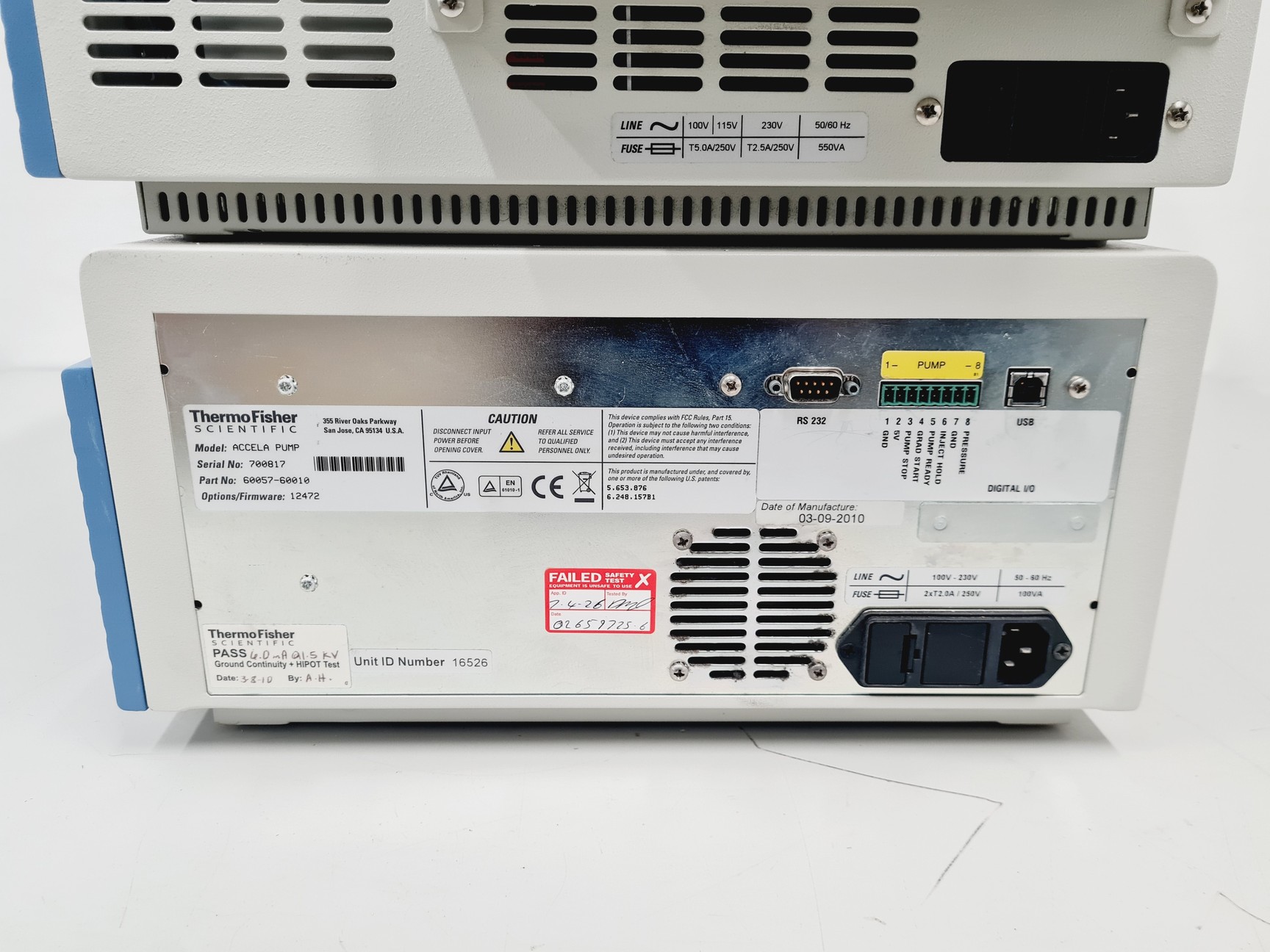 Image of Thermo Scientific Accela PDA Detector, Autosampler, Pump HPLC System