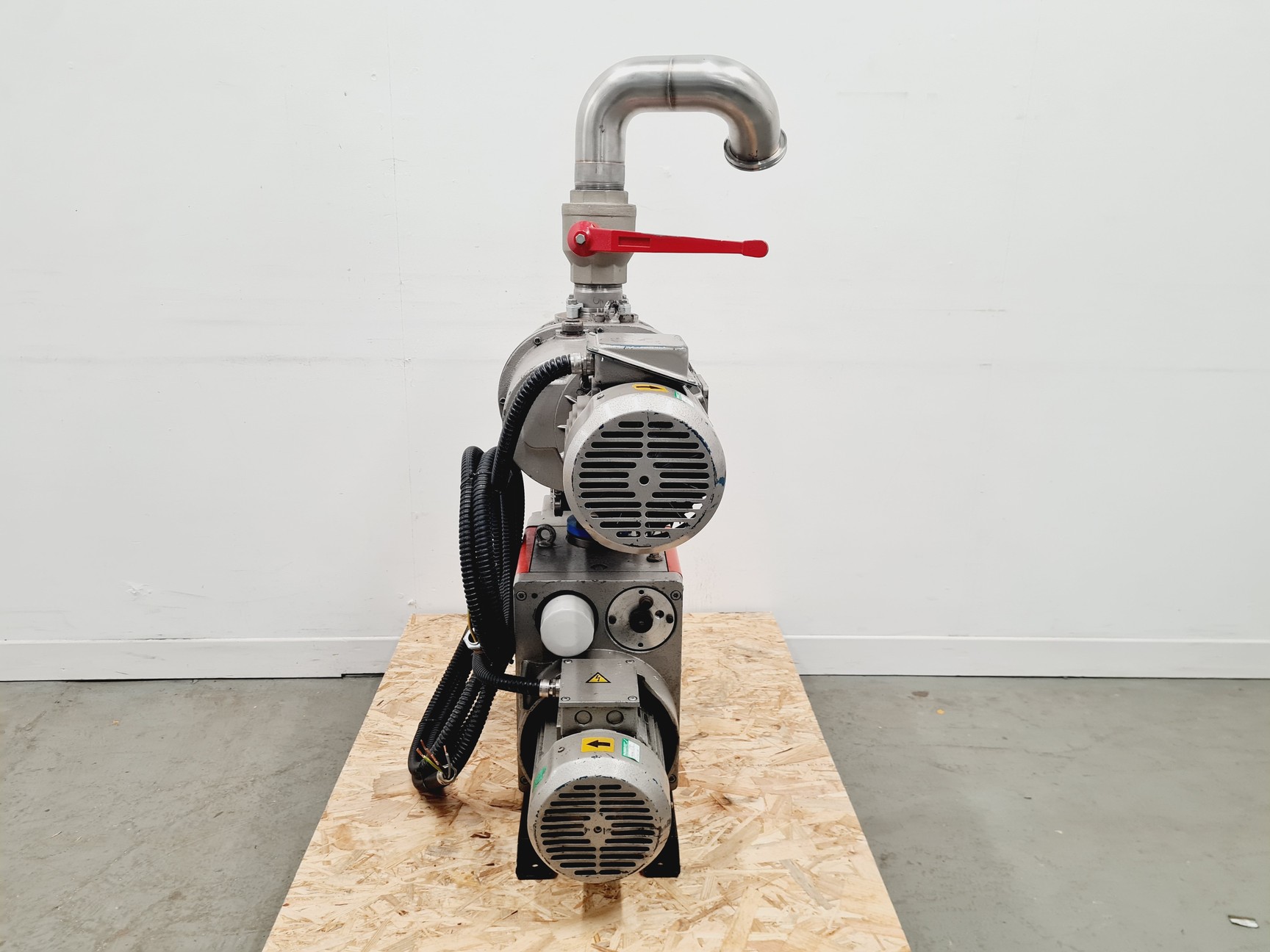 Edwards Pump Rack Edwards 40 Two Stage Rotary Vane Vacuum Pump + Edwards EH 250 ...