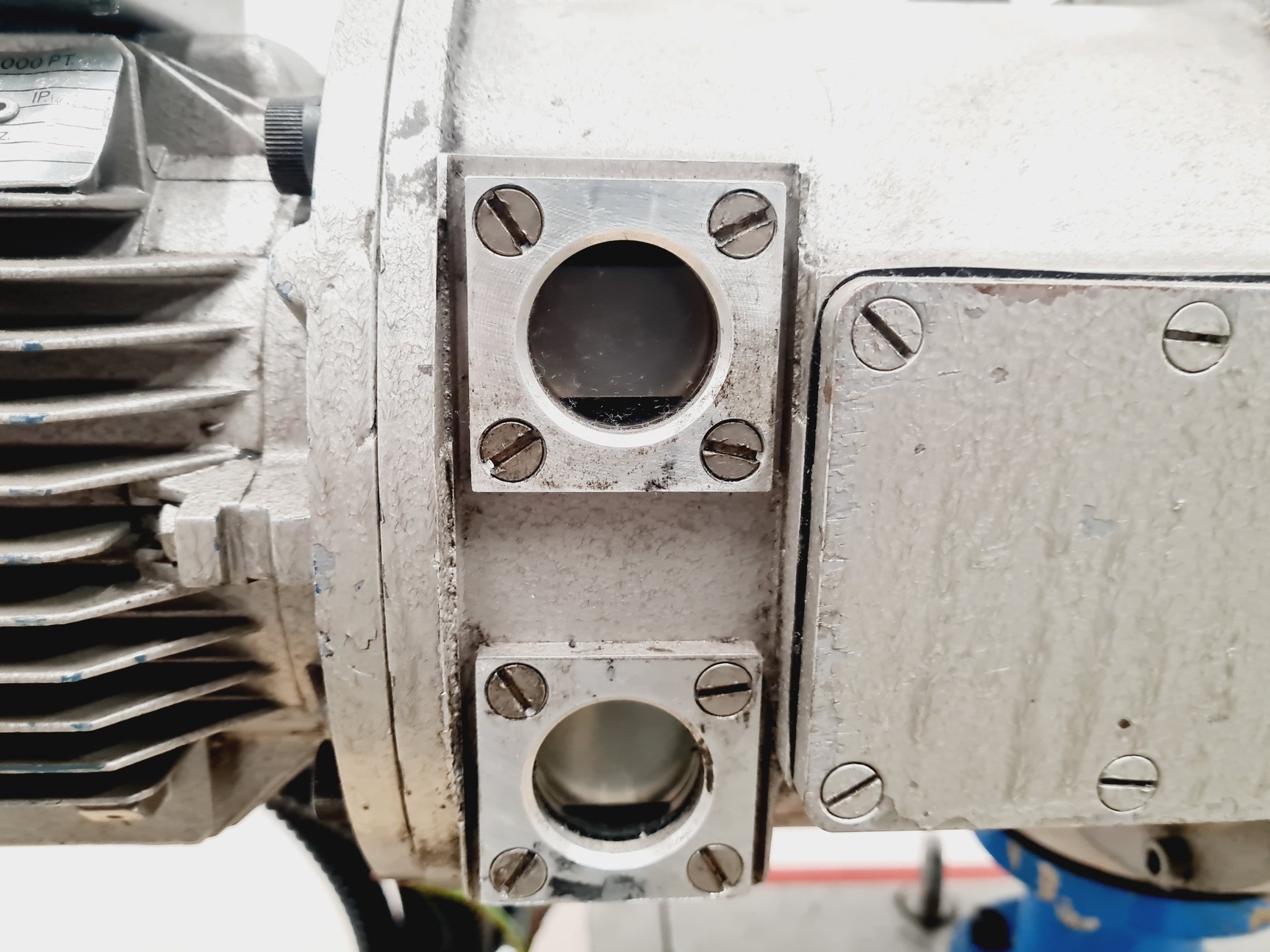 Image of Edwards 40 Two Stage Rotary Vane Vacuum Pump + Edwards EH 250 Mechanical Booster