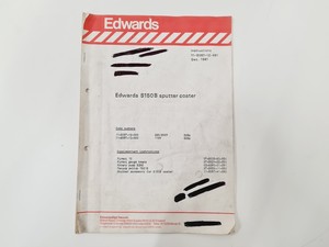Thumbnail image of Edwards Sputter Coater S150B with Edwards S150 Carbon Evaporation Source