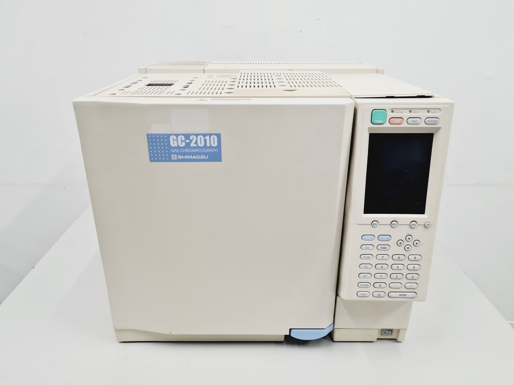 Image of Shimadzu GC-2010 Gas Chromatograph with Shimadzu A0C-20i Auto Injector