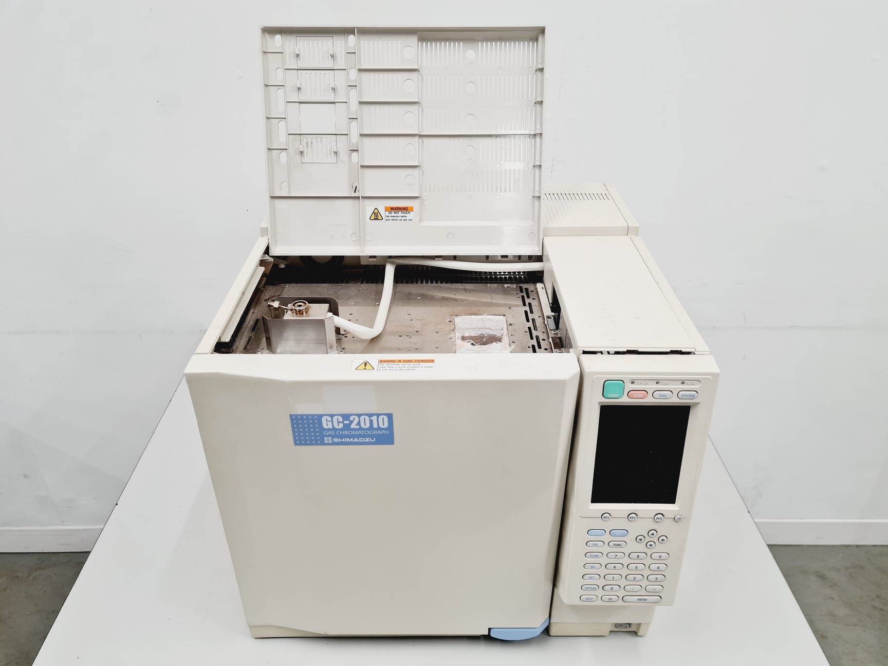 Image of Shimadzu GC-2010 Gas Chromatograph with Shimadzu A0C-20i Auto Injector