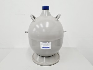 Thumbnail image of Statebourne Cryogenics Liquid Nitrogen Dewar with Wheeled Trolley