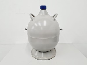 Thumbnail image of Statebourne Cryogenics Liquid Nitrogen Dewar with Wheeled Trolley