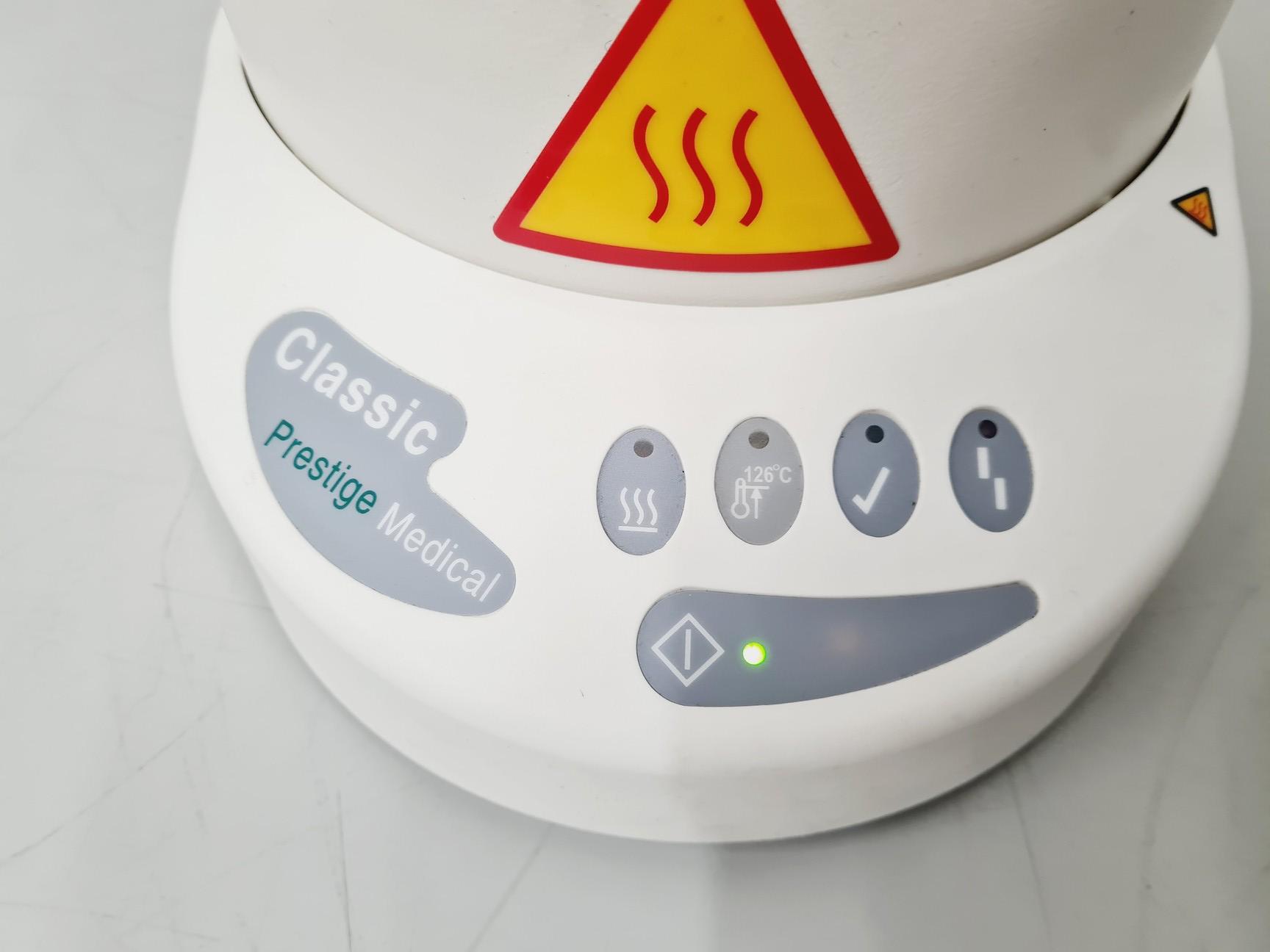 Image of Prestige Medical Classic 210001 Autoclave 9L