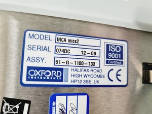 Thumbnail image of Hitachi S-2600N Scanning Electron Microscope + Oxford X-Max 50 mm2 Inca detector