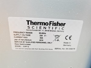 Thumbnail image of Thermo Scientific iCAP Q ICP-MS Mass Spectrometer 