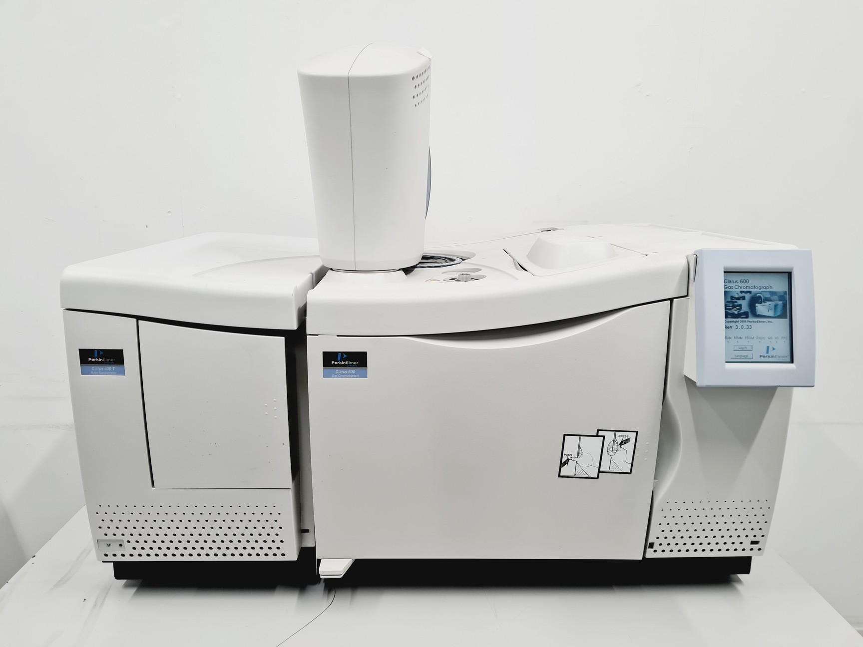 Image of Perkin Elmer Clarus 600 Mass spectrometer + Gas Chromatograph + Turbomatrix 650
