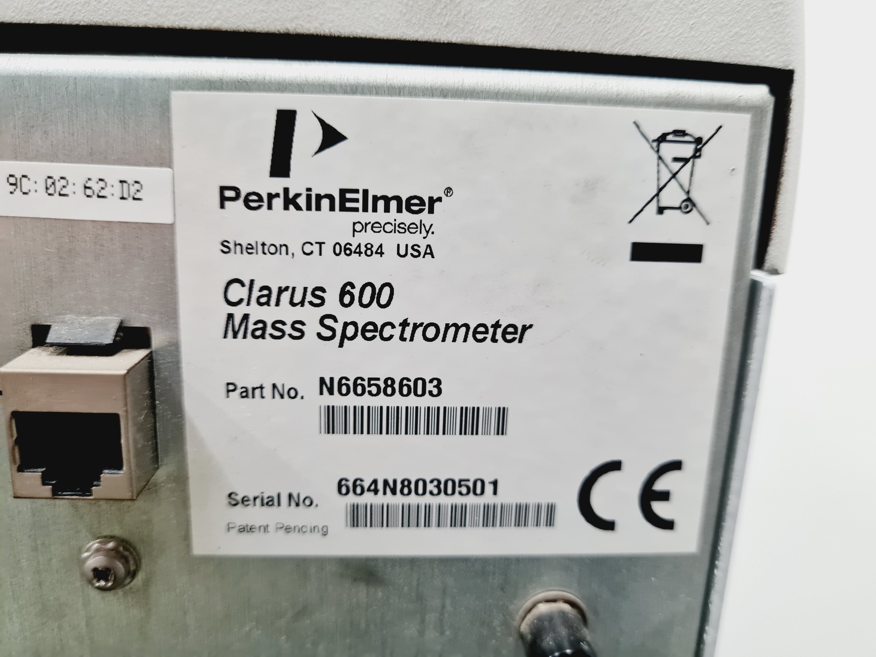 Image of Perkin Elmer Clarus 600 Mass spectrometer + Gas Chromatograph + Turbomatrix 650