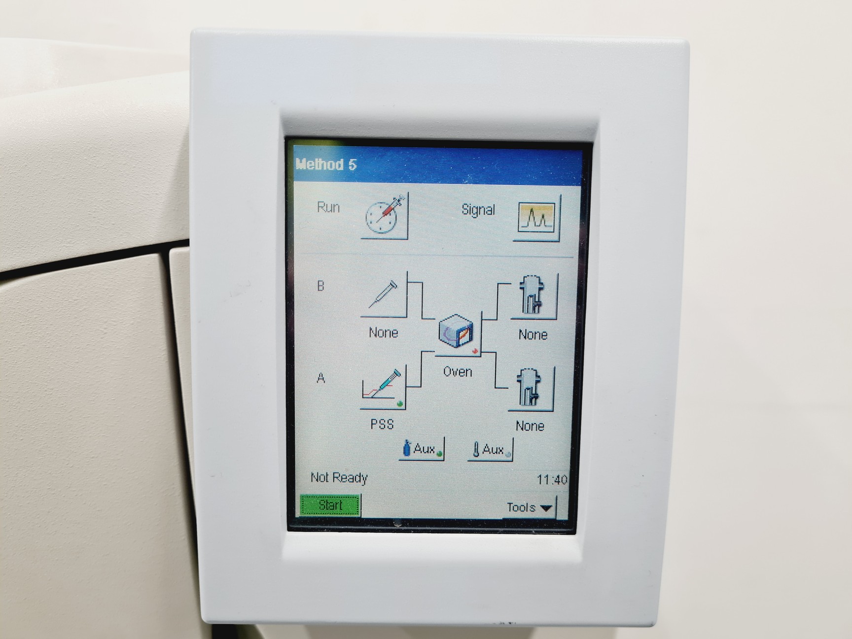 Image of Perkin Elmer Clarus 600 Mass spectrometer + Gas Chromatograph + Turbomatrix 650