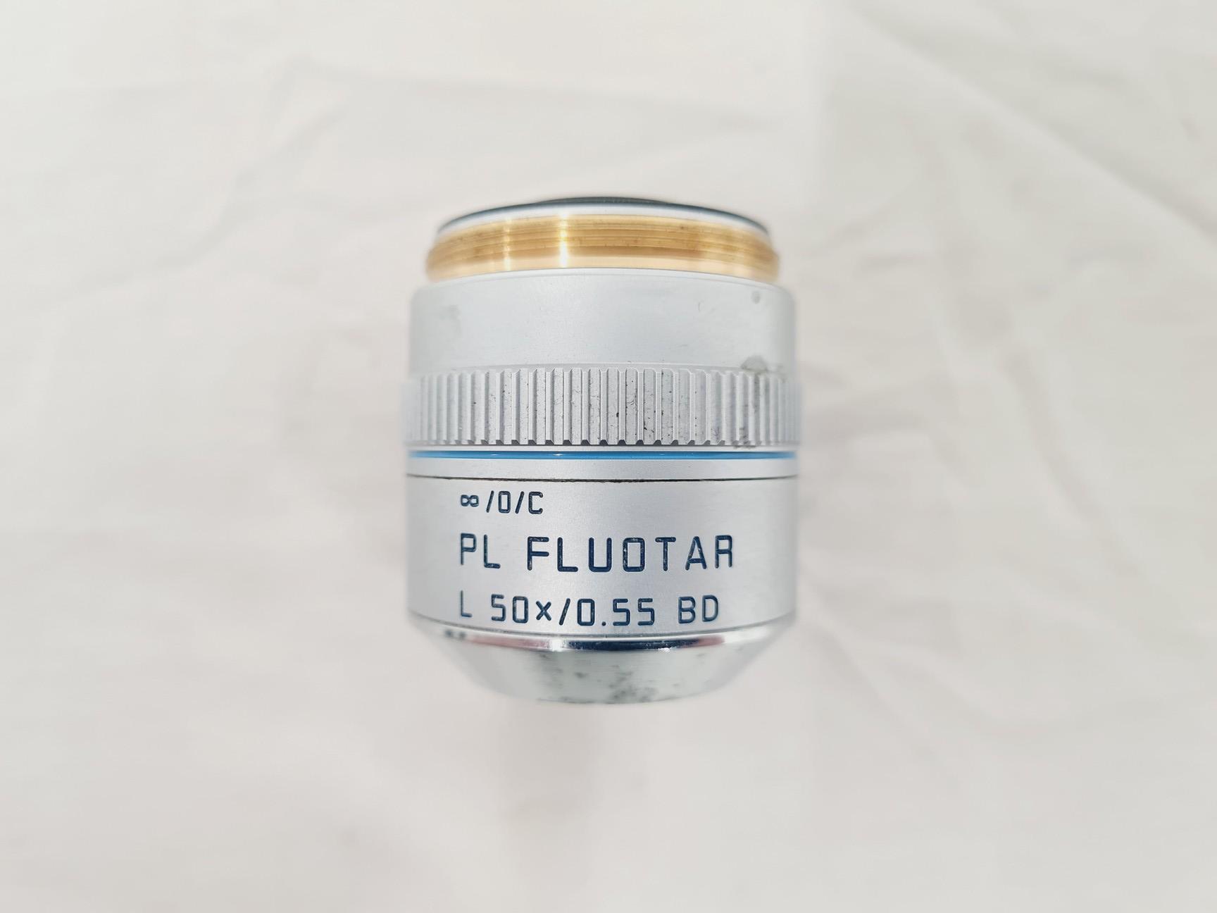 Image of Leica DMR 020-525.028 Compound Microscope with 6 x Objectives