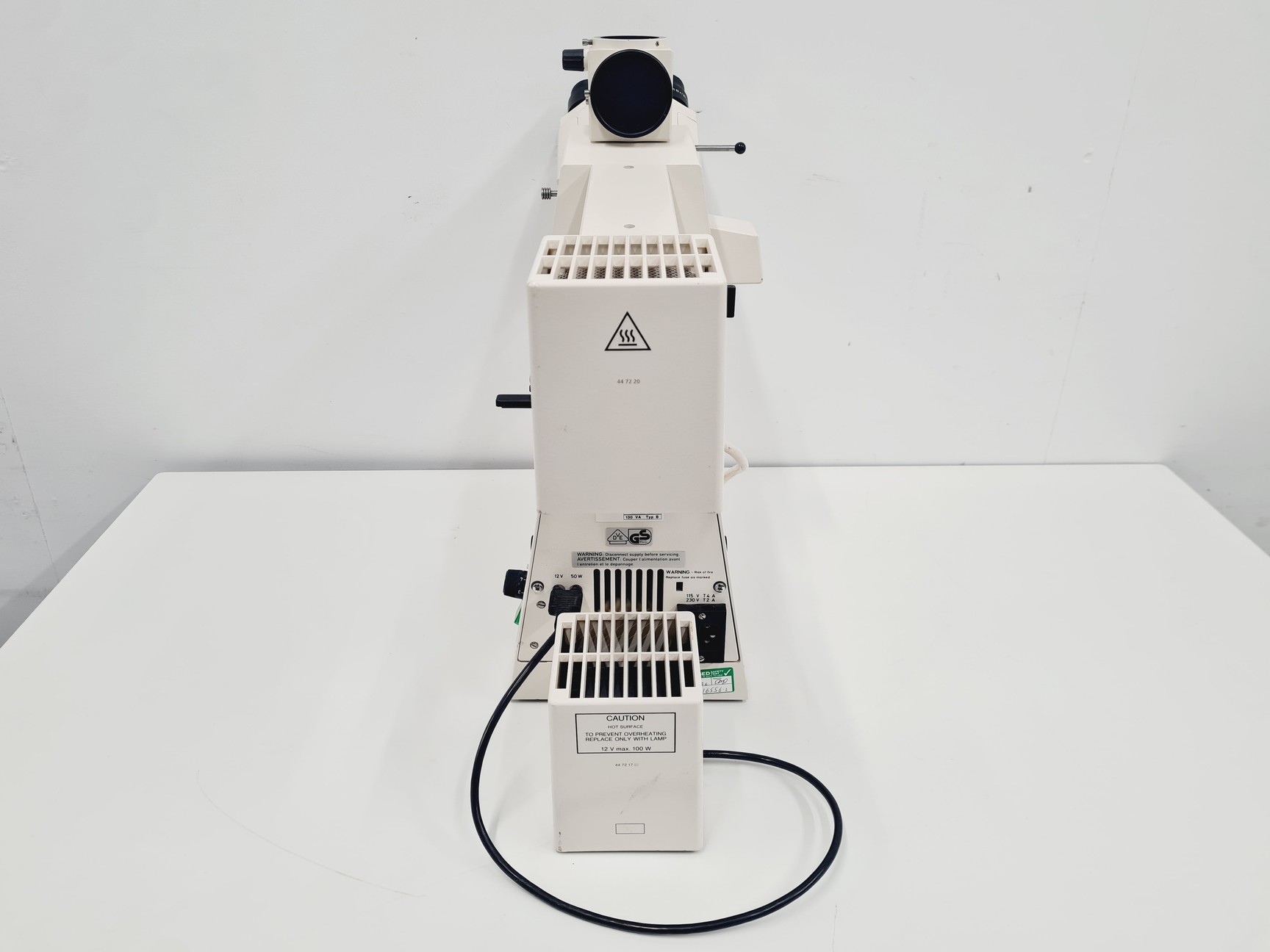 Image of Carl Zeiss Axioskop 50 w/ HBO 50 & 4 x Objectives 10/16/40/100x NEOFLUAR