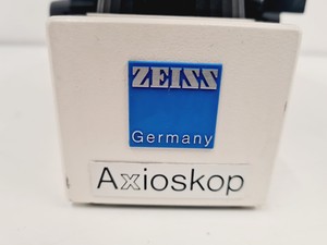 Thumbnail image of Carl Zeiss Axioskop 50 w/ HBO 50 & 4 x Objectives 10/16/40/100x NEOFLUAR