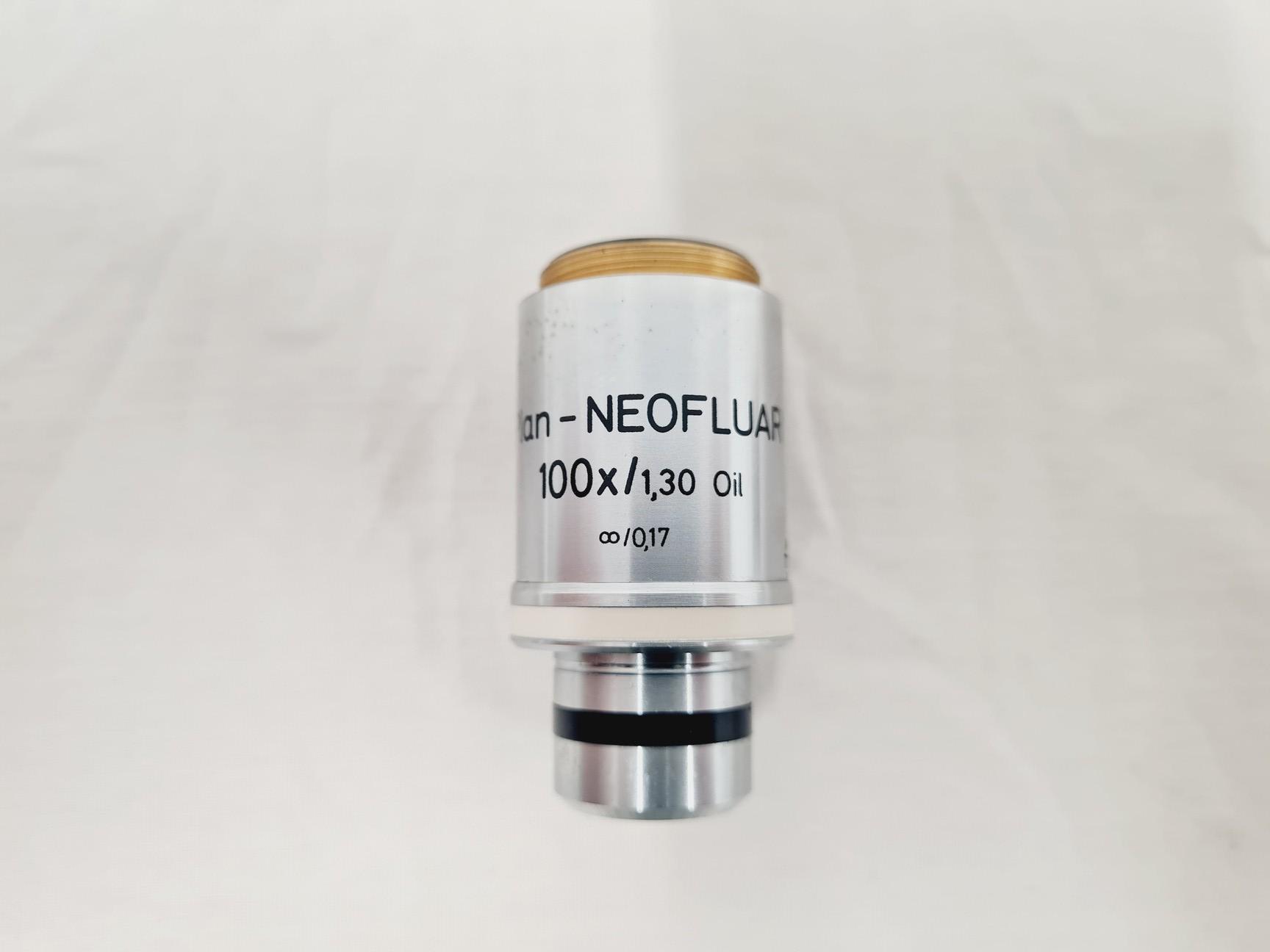 Image of Carl Zeiss Axioskop 50 w/ HBO 50 & 4 x Objectives 10/16/40/100x NEOFLUAR