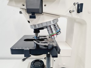 Thumbnail image of Carl Zeiss Axioskop 50 w/ HBO 50 & 4 x Objectives 10/16/40/100x NEOFLUAR