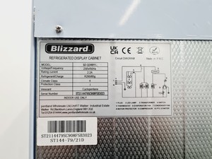 Thumbnail image of Blizzard BZ-GD900SL Refrigerated Display Cabinet Lab