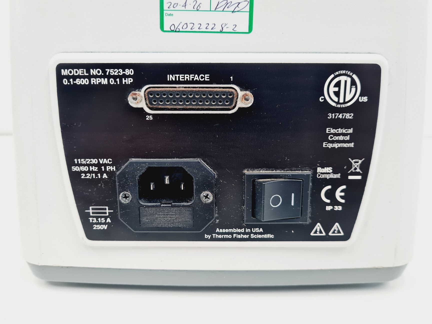 Image of Cole-Parmer MasterFlex L/S Peristaltic Pump Lab