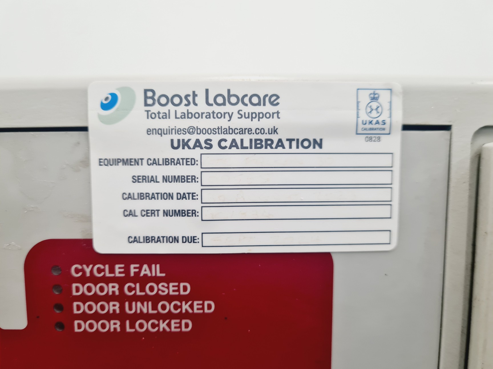 Image of LTE Scientific Falcon 30 Benchtop Laboratory Autoclave Lab