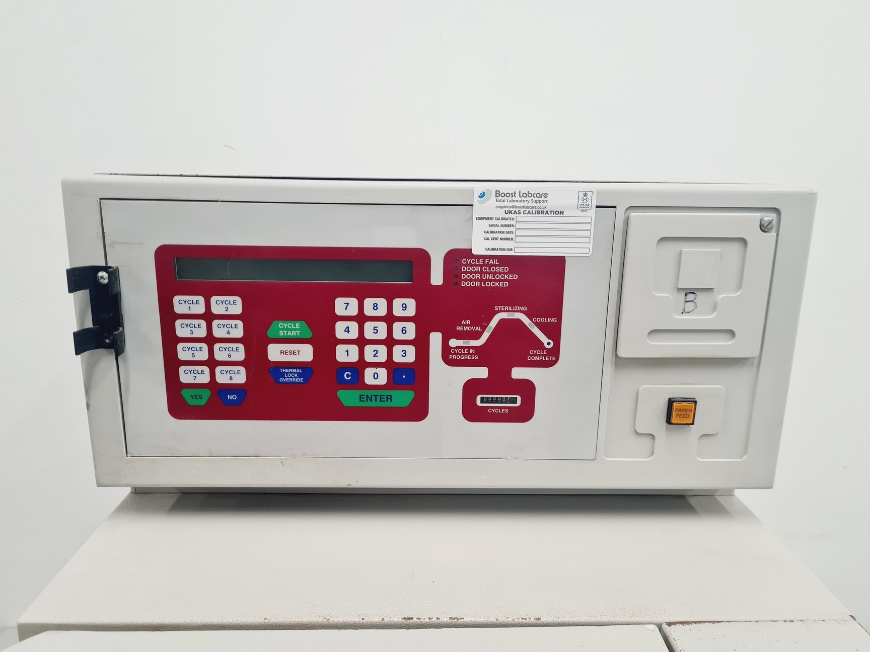 Image of LTE Scientific Falcon 30 Benchtop Laboratory Autoclave Lab