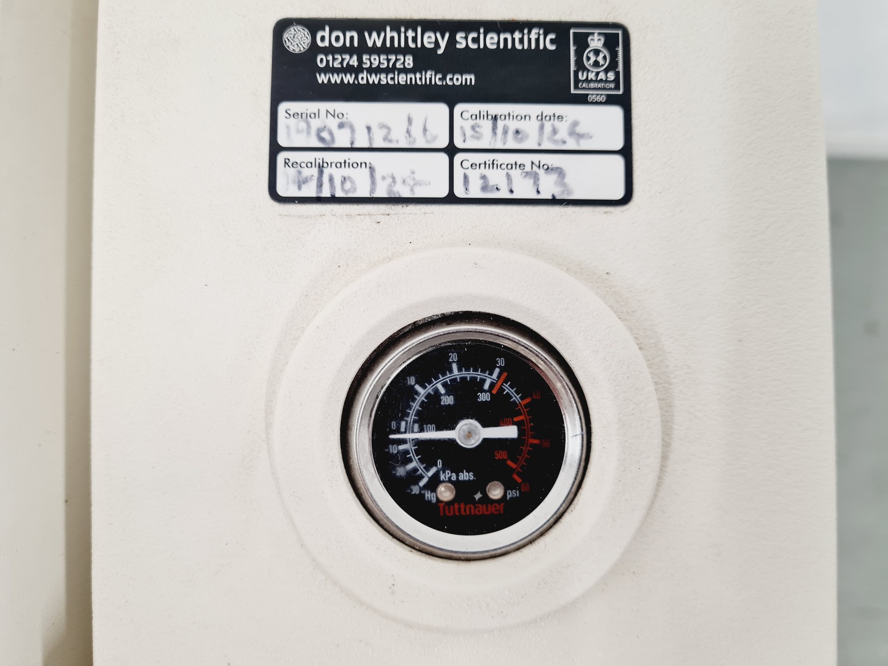 Image of Tuttnauer 5075ELVCG-D Autoclave - Steam Sterilizer  