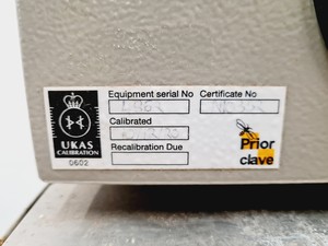 Thumbnail image of Priorclave PS/QCS/EH320 Autoclave 