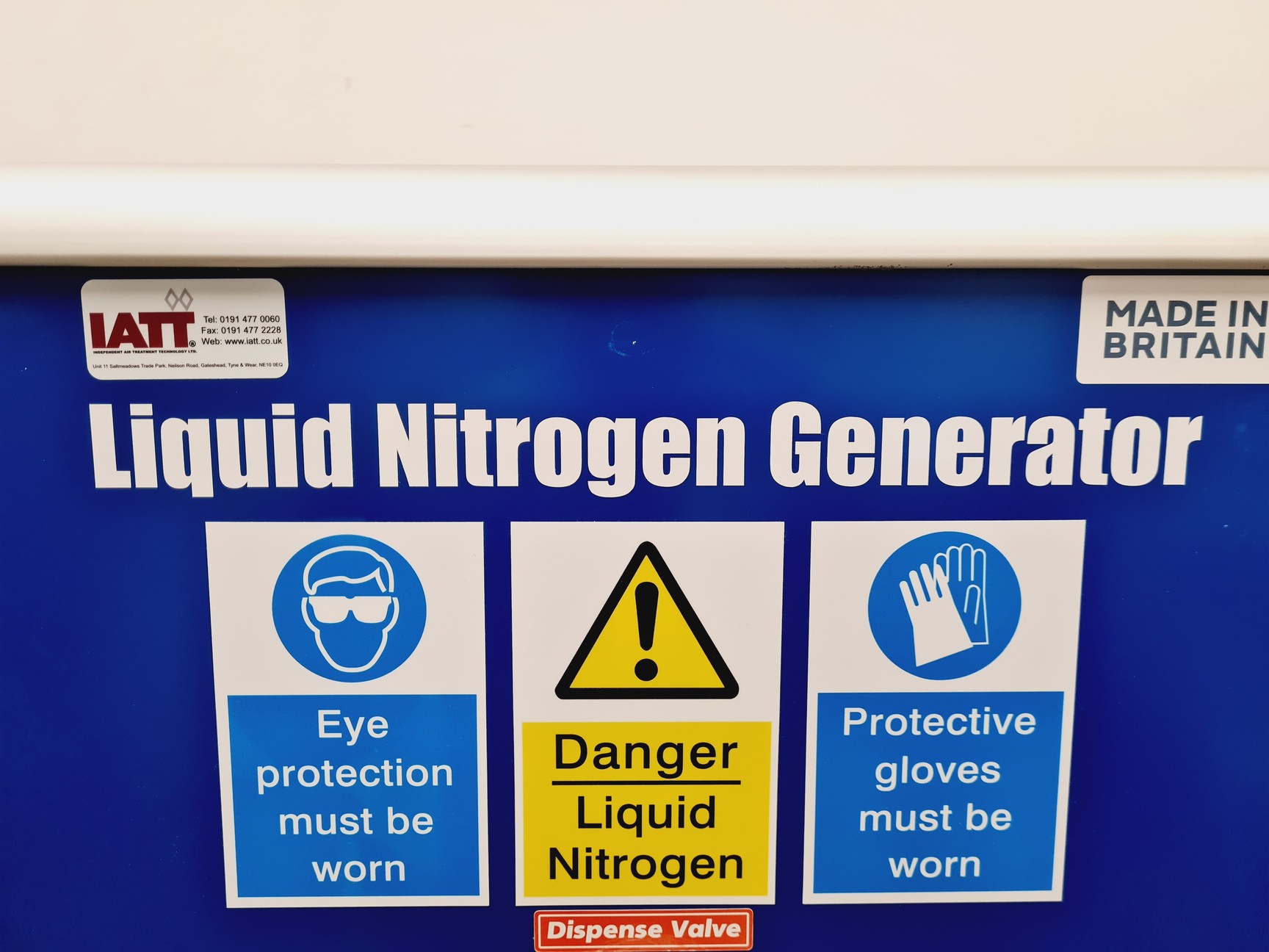 Image of Noblegen Triton 2 Liquid Nitrogen Generator Spares/Repair Lab