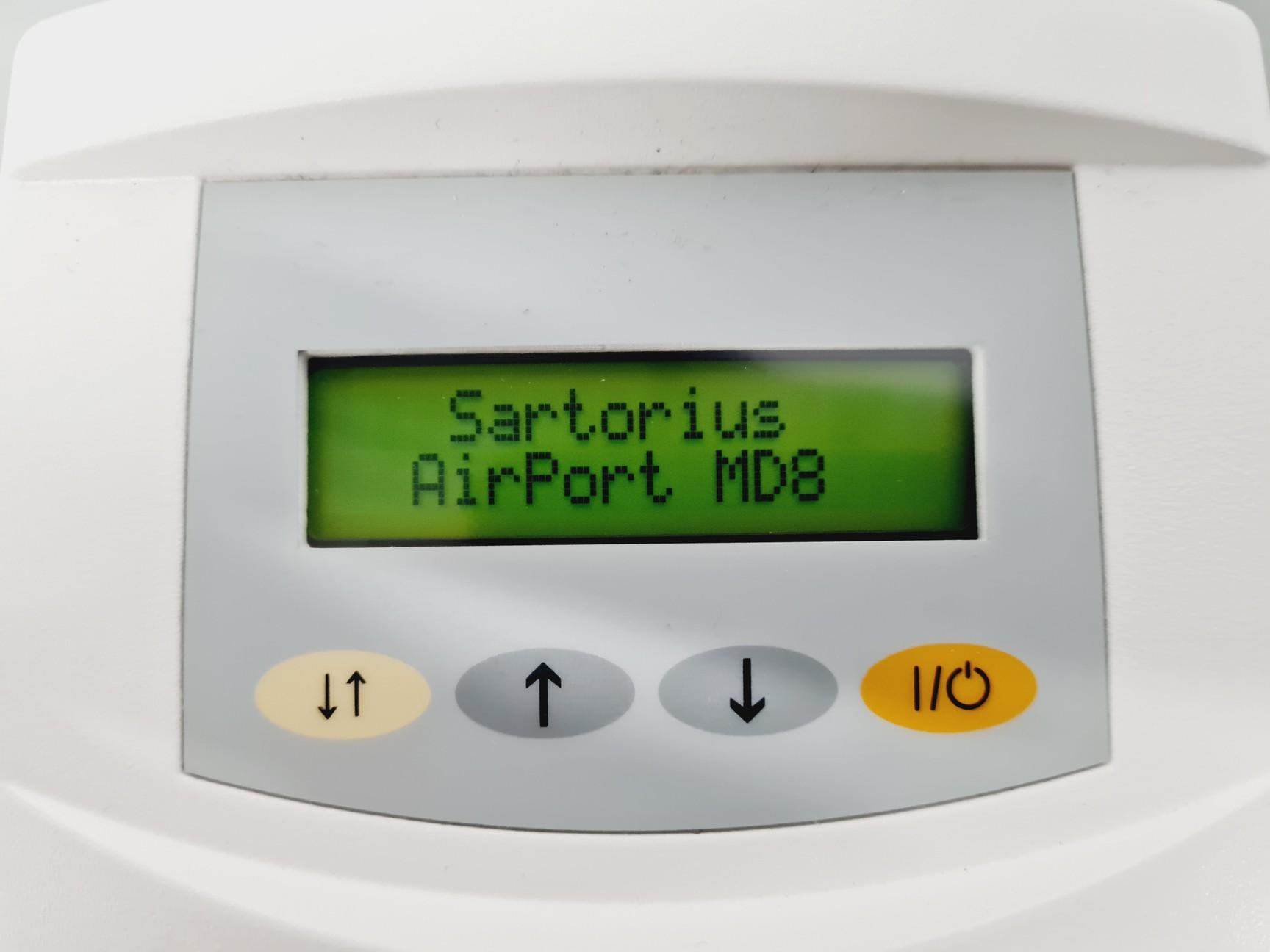 Image of Sartorius Airport MD8 Portable Air Sampler Lab