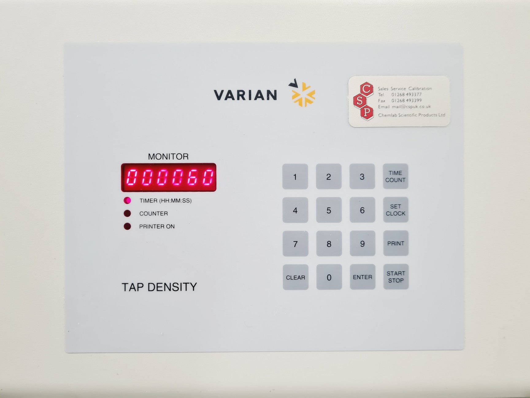 Image of Varian Tap Density Tester 50-1000 Lab