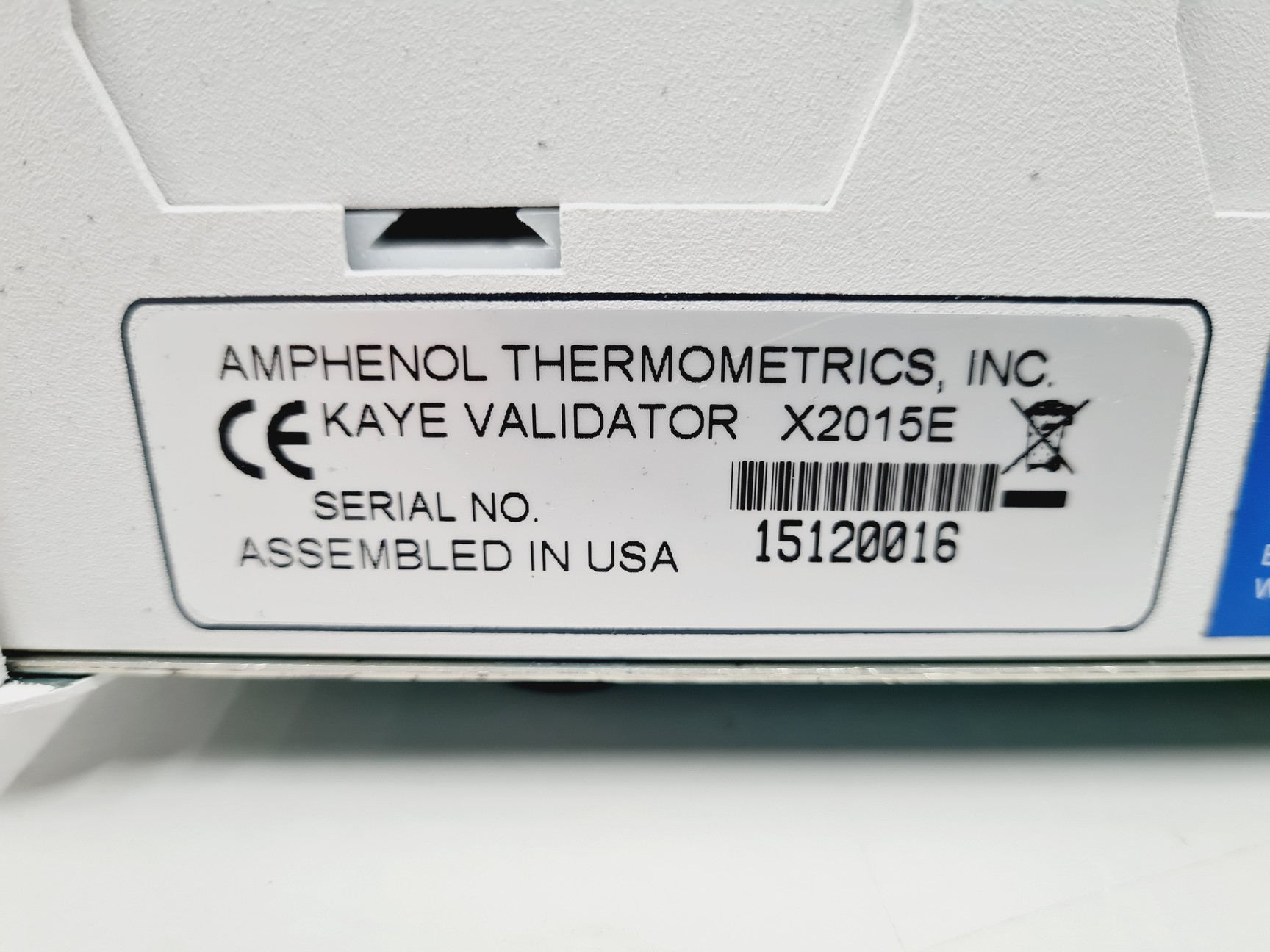 Image of Amphenol Thermometrics Kaye Validator AVS Thermal Process Validation System