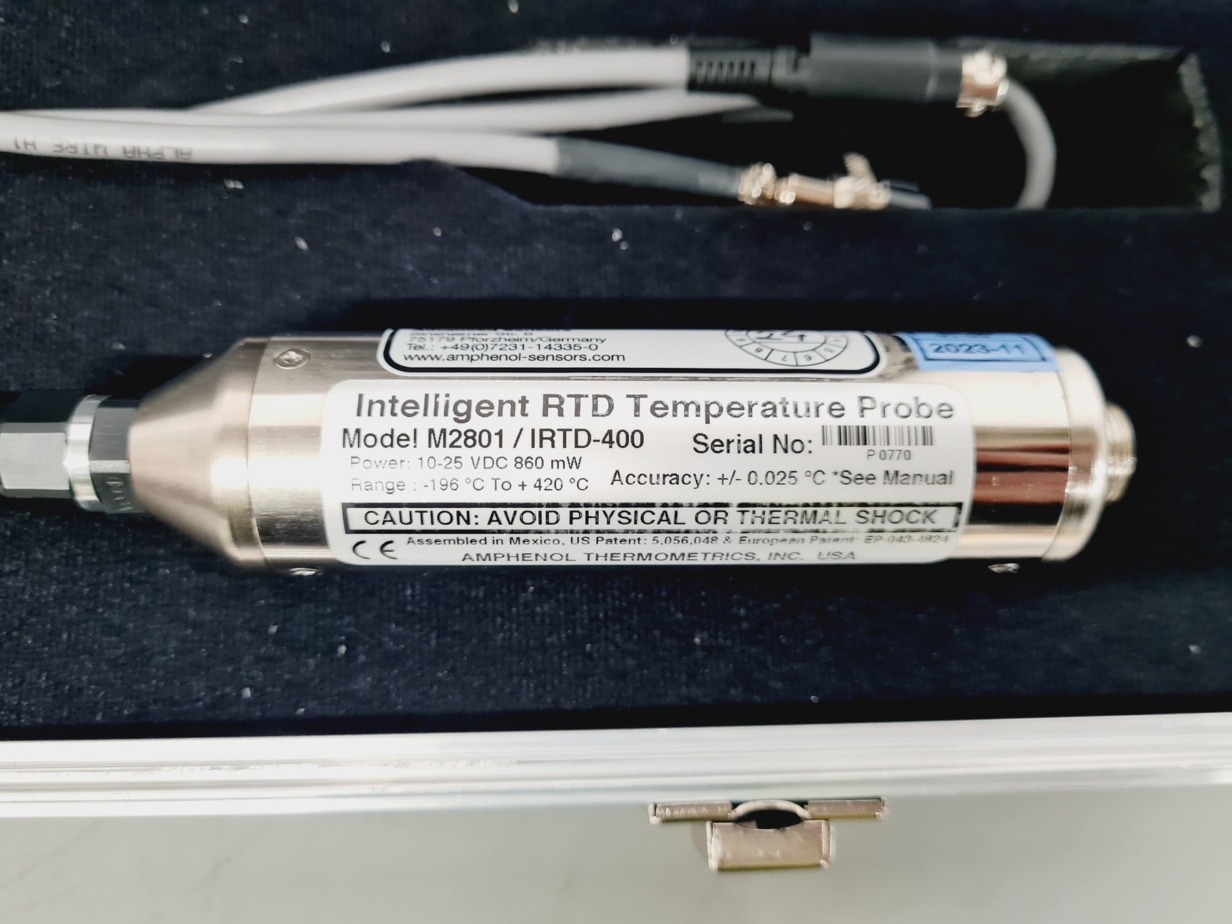 Image of Amphenol Thermometrics Kaye Validator AVS Thermal Process Validation System