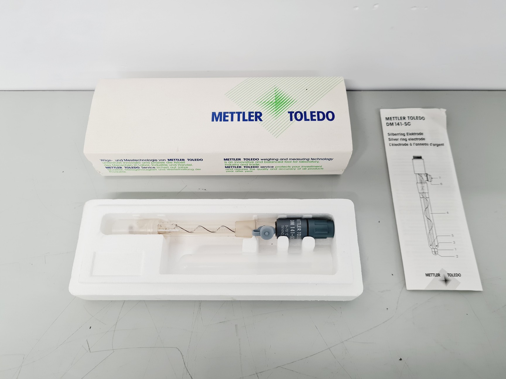 Image of Mettler Toledo DM141-SC Silver Ring Electrode 