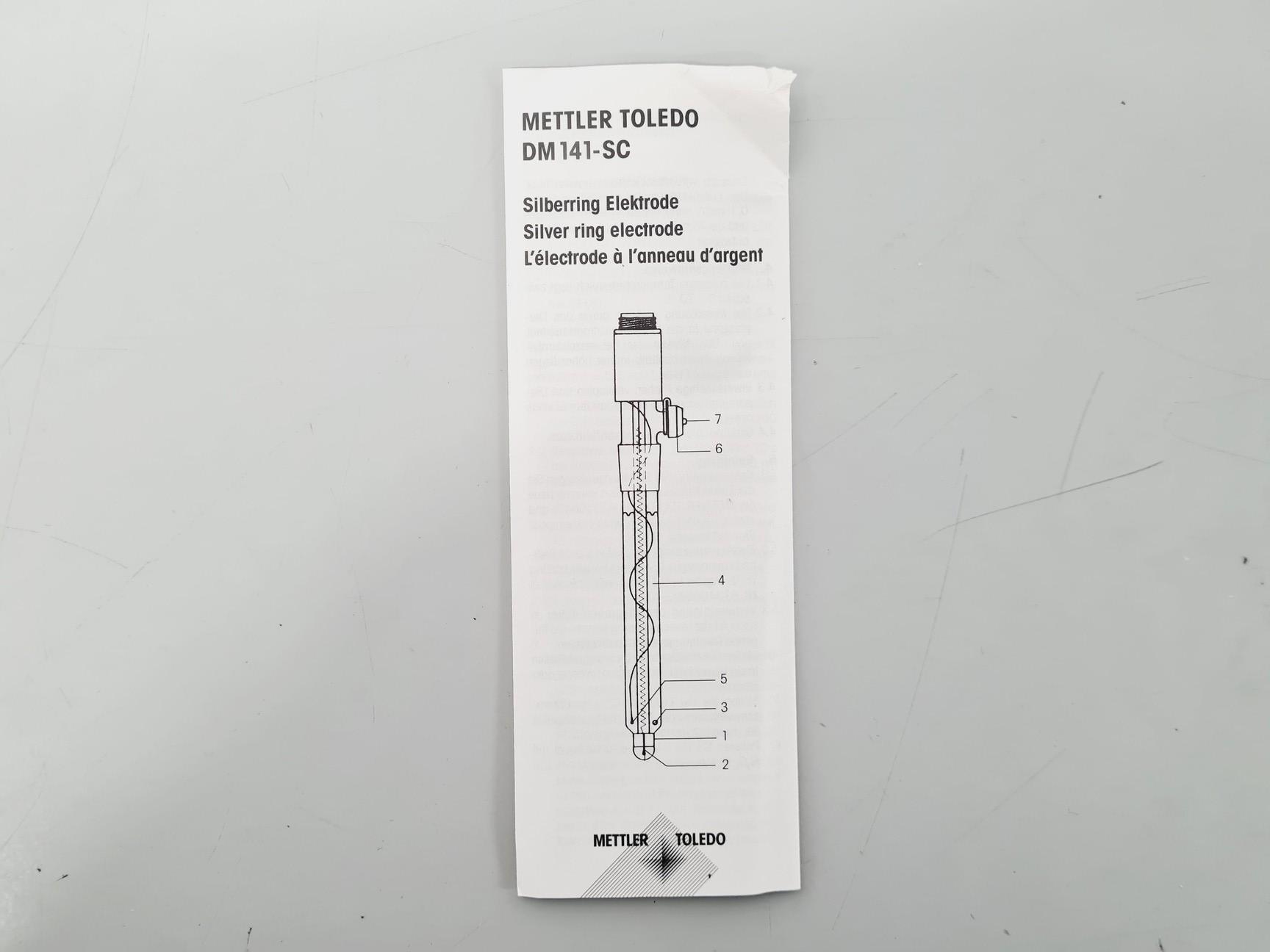 Image of Mettler Toledo DM141-SC Silver Ring Electrode 
