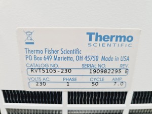 Thumbnail image of Thermo Scientific Savant RVT5105 Refrigerated Vapor Trap Spares/Repair Lab