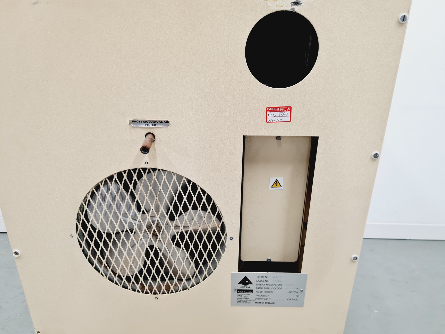 Image of Astell AAA091 Floor Standing Autoclave Spares/Repair Lab