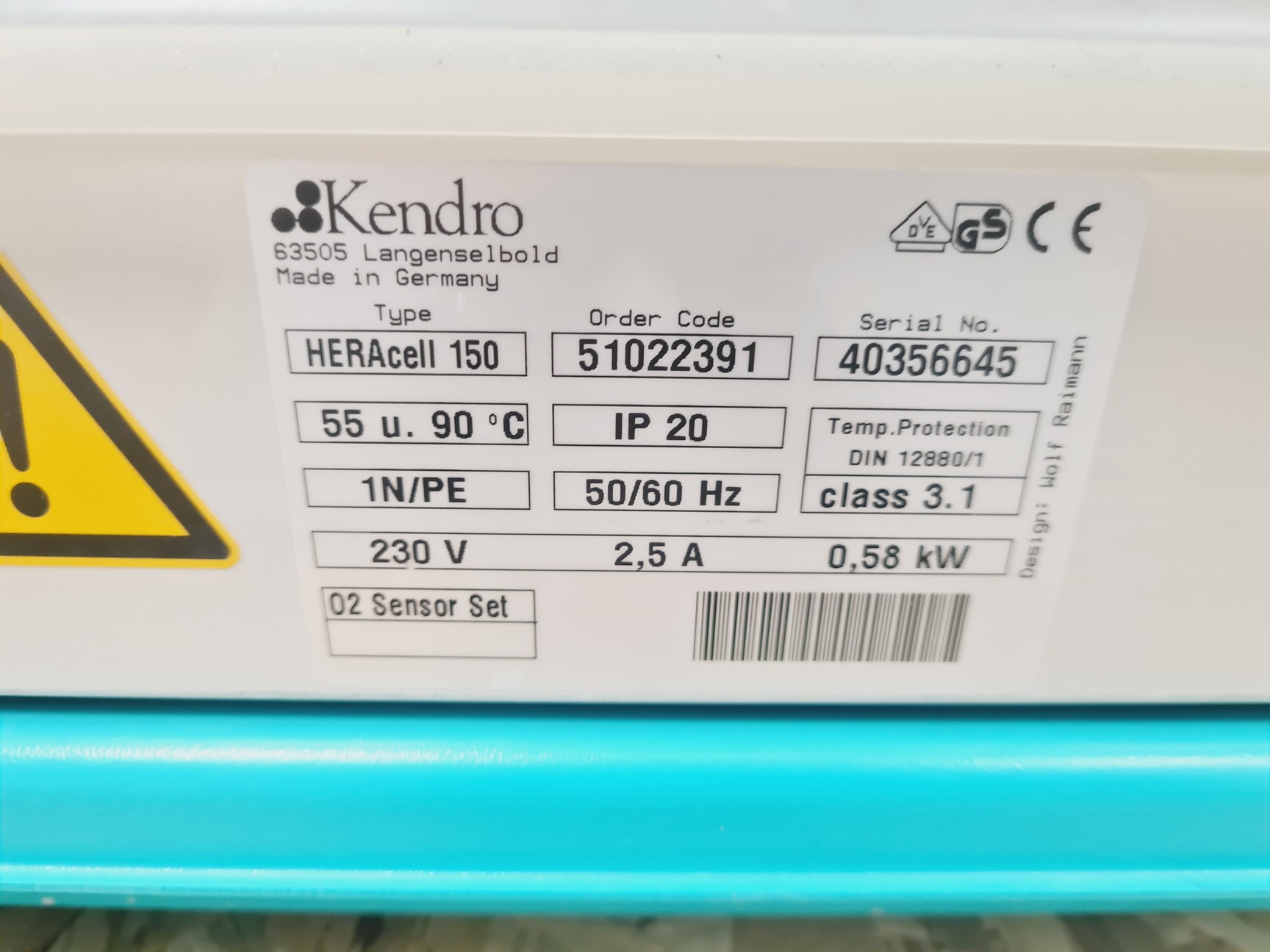 Image of Heraeus Hera Cell 150 CO2 Incubator