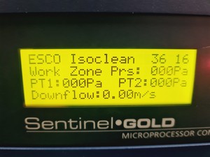 Thumbnail image of Esco Isoclean HPI-4G8-PS2 Platform Isolator with Esco Glove Leak Tester