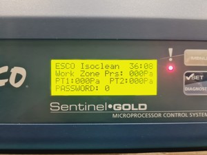 Thumbnail image of Esco Isoclean HPI-4G8-PS2 Platform Isolator with Esco Glove Leak Tester