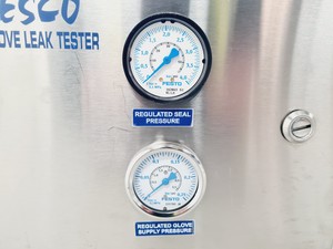 Thumbnail image of Esco Isoclean HPI-4G8-PS2 Platform Isolator with Esco Glove Leak Tester