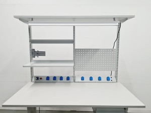 Thumbnail image of ESD Workbench 1600mm with Light and 8 Power Sockets Lab