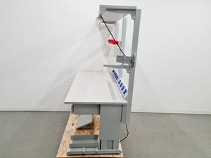 Thumbnail image of ESD Workbench 1600mm with Light and 8 Power Sockets Lab