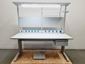 Image of ESD Workbench 1830mm with Light and 10 Power Sockets Lab