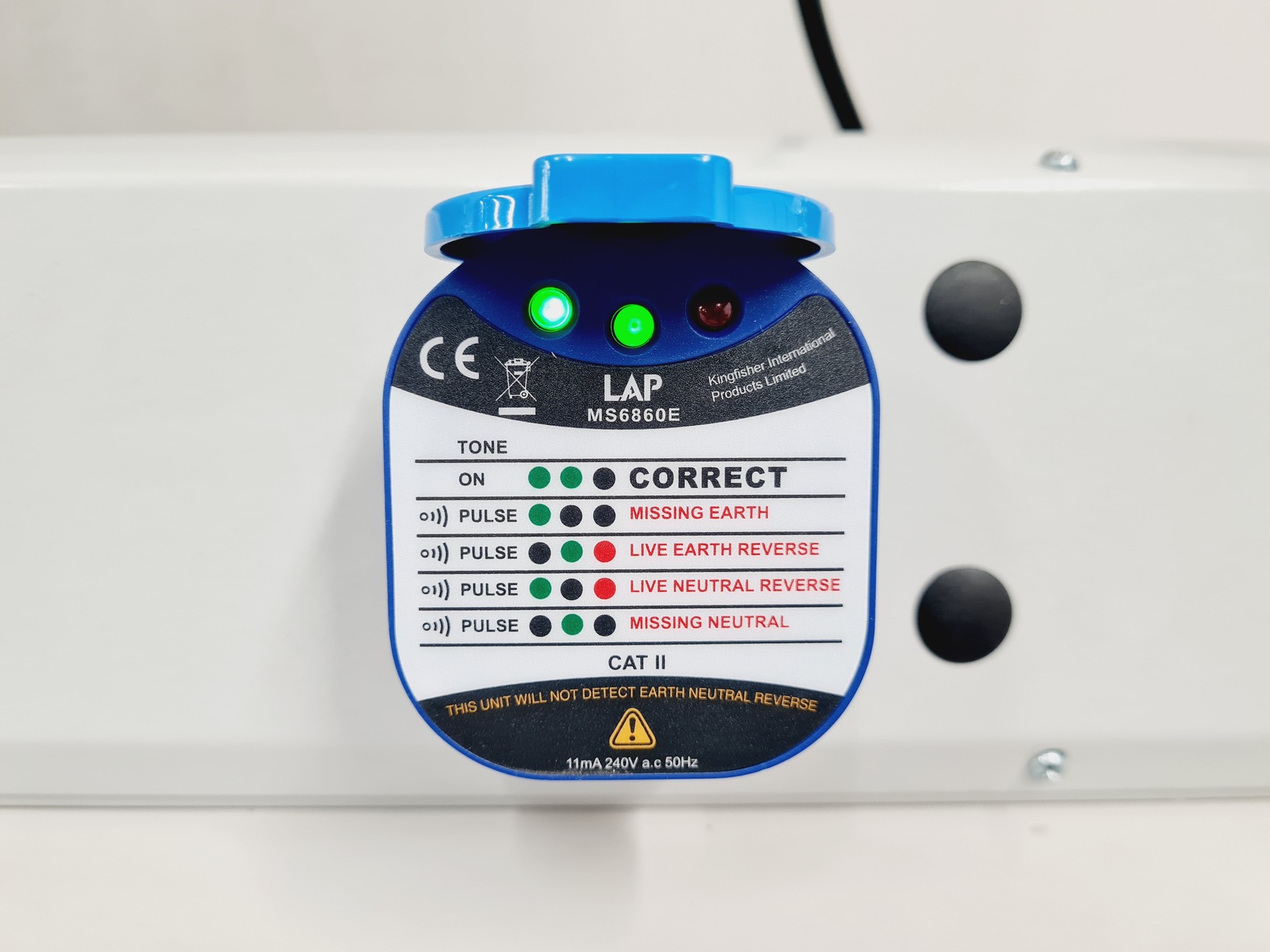 Image of ESD Workbench 1830mm with Light and 10 Power Sockets Lab