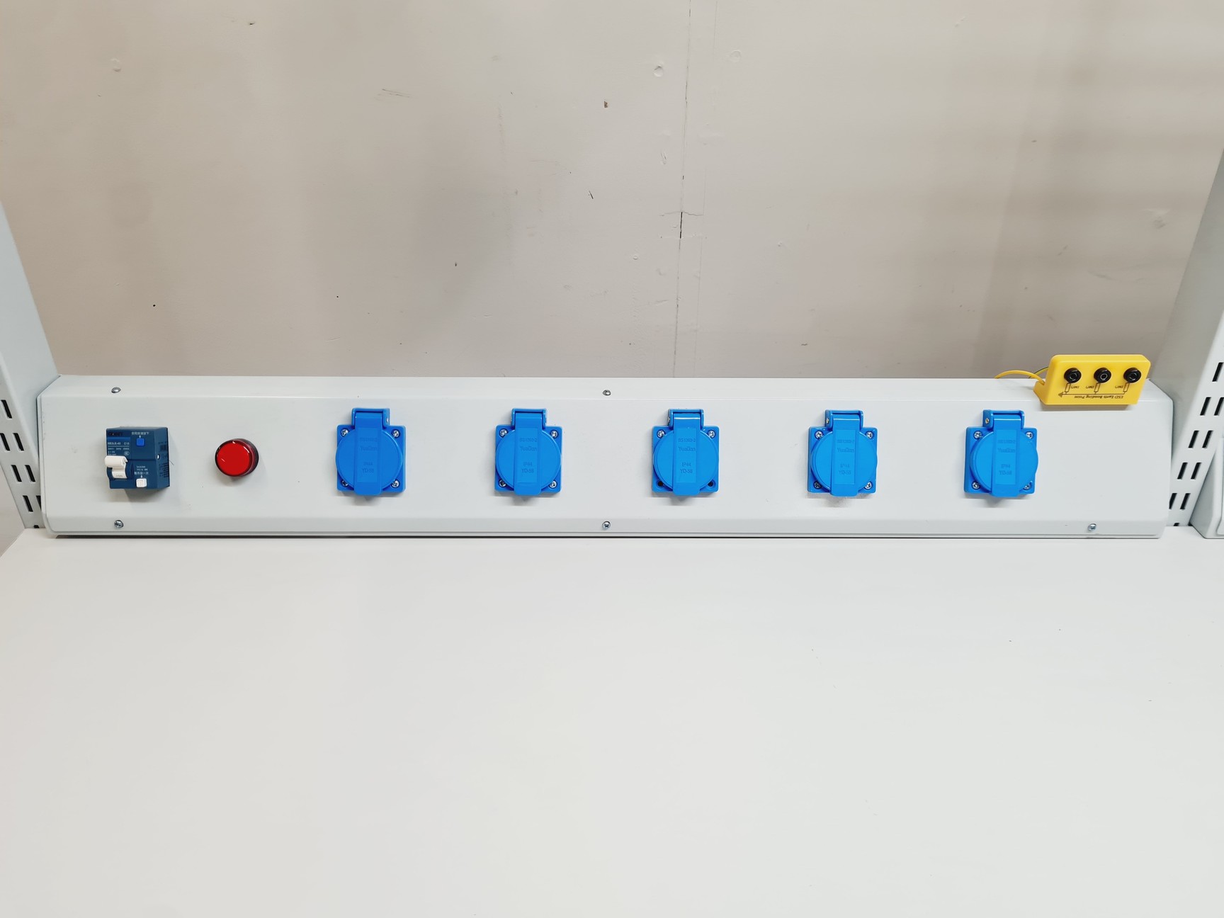 Image of ESD Workbench 1830mm with Light and 10 Power Sockets Lab