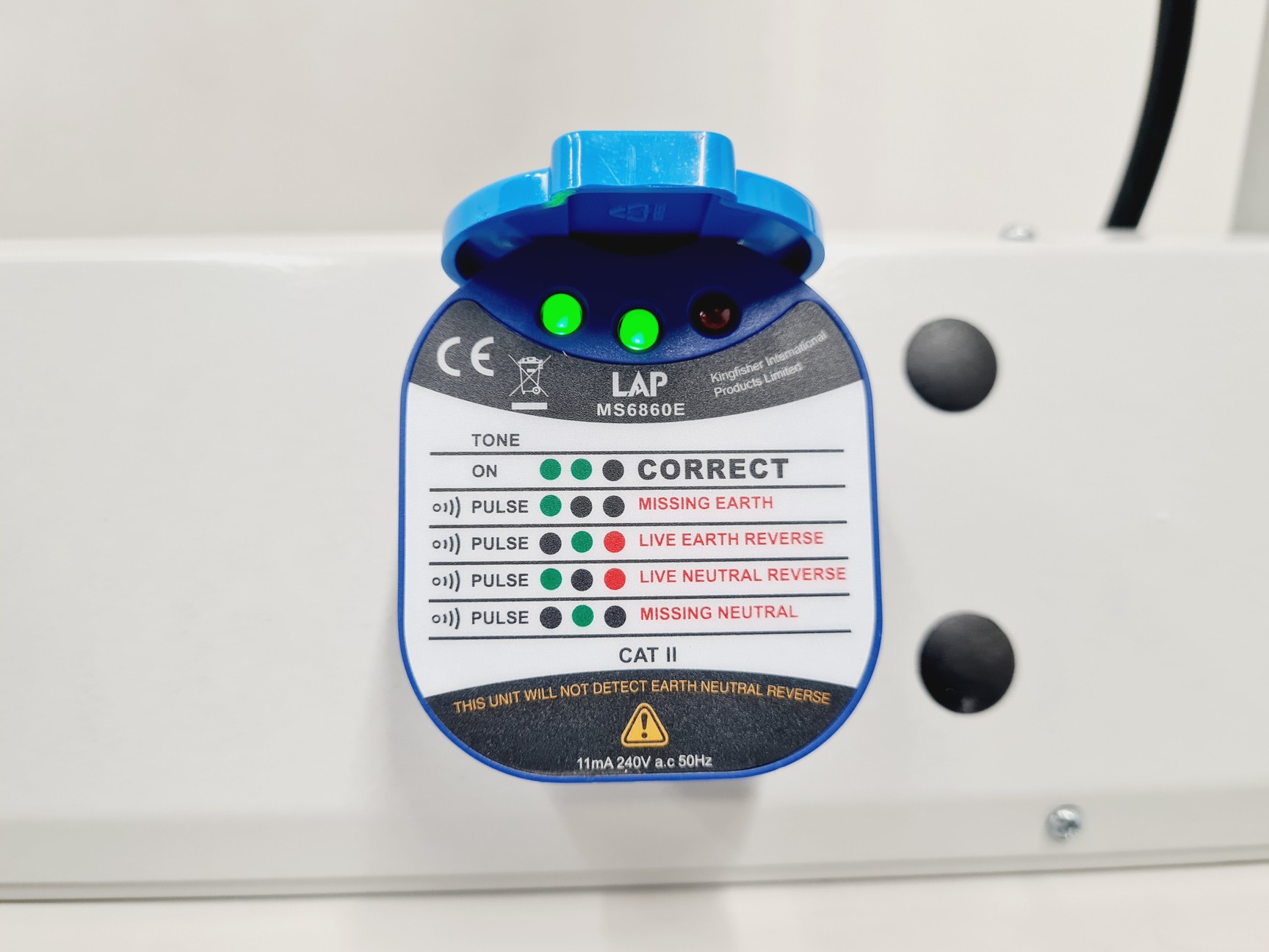 Image of ESD Workbench 1830mm with Light and 10 Power Sockets Lab