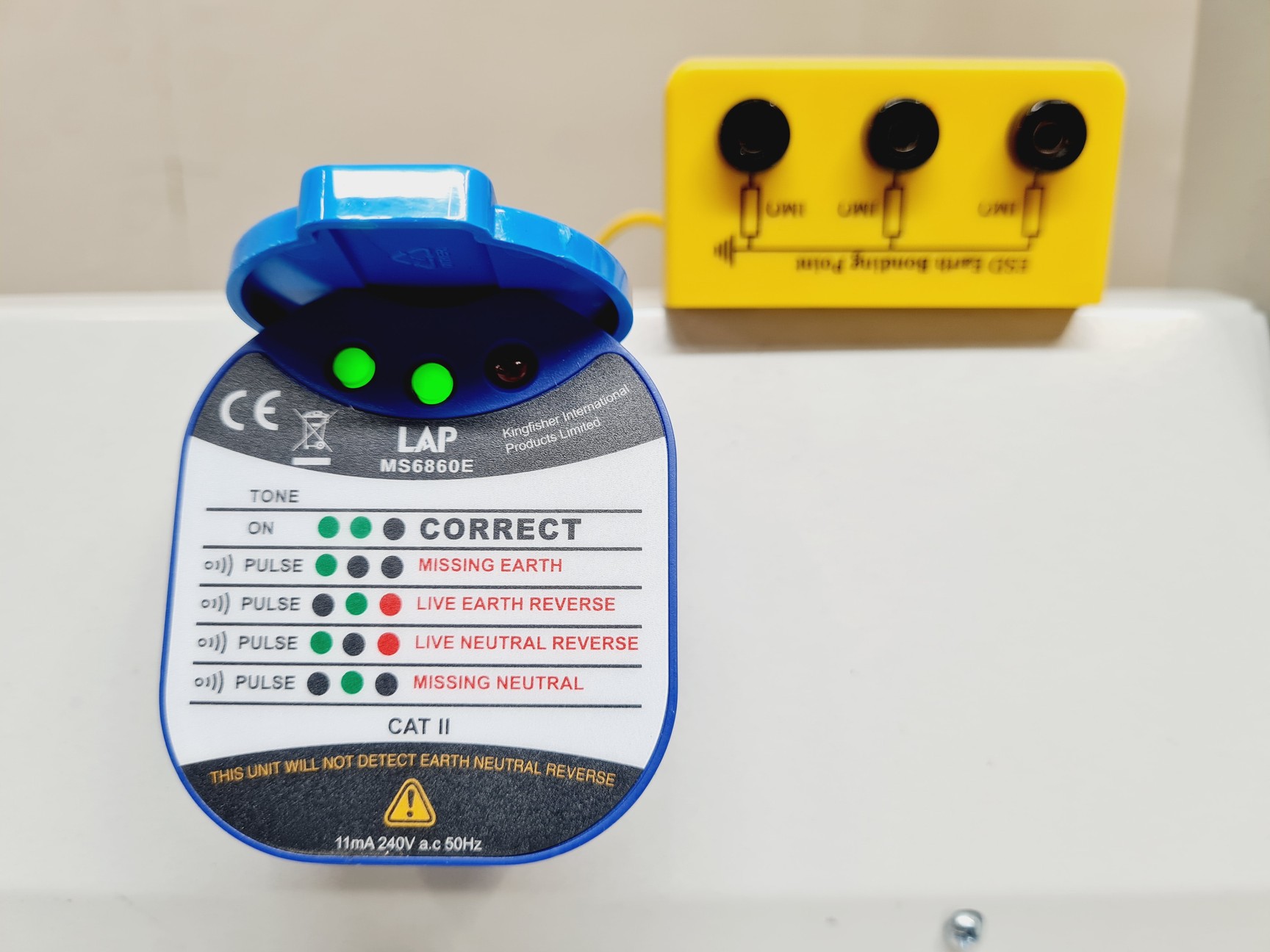 Image of ESD Workbench 1830mm with Light and 10 Power Sockets Lab